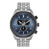 citizen brycen perpetual blue dial men s watch 44mm